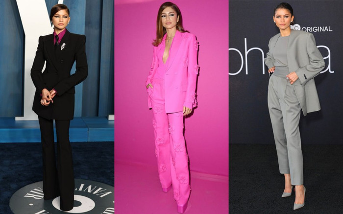 11 lần 'bạn gái Người Nhện' Zendaya mặc suit gây náo loạn thảm đỏ Ảnh 2