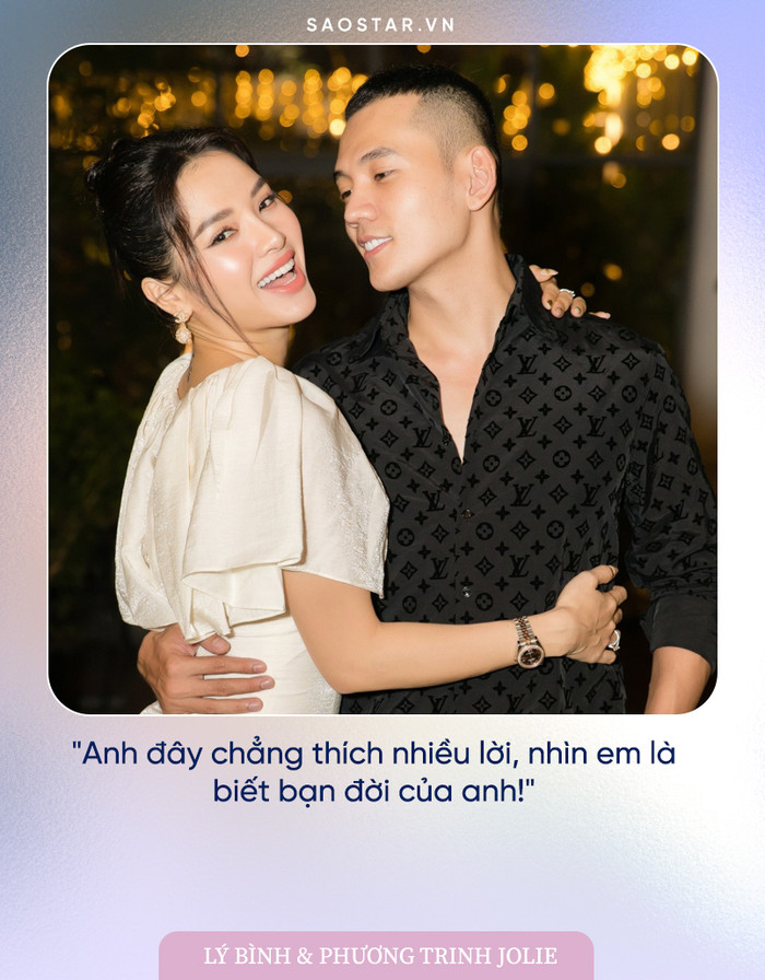 Những câu nói đậm chất ngôn tình của Lý Bình dành cho Phương Trinh Jolie Ảnh 7
