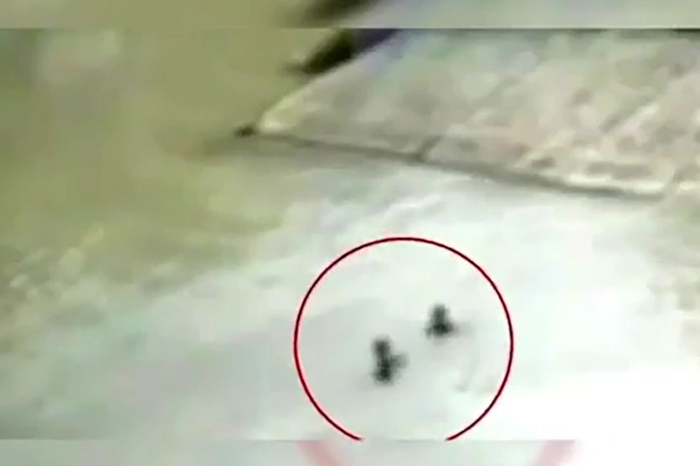 Hình ảnh cuối cùng của hai nạn nhân. 