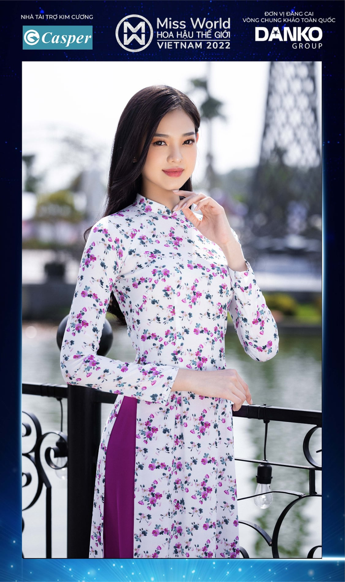 Mỹ nhân có tên lạ nhất Miss World VN 2022 - Trần Thị Bé Quyên: Nhan sắc trong trẻo mỹ miều tựa búp bê Ảnh 3