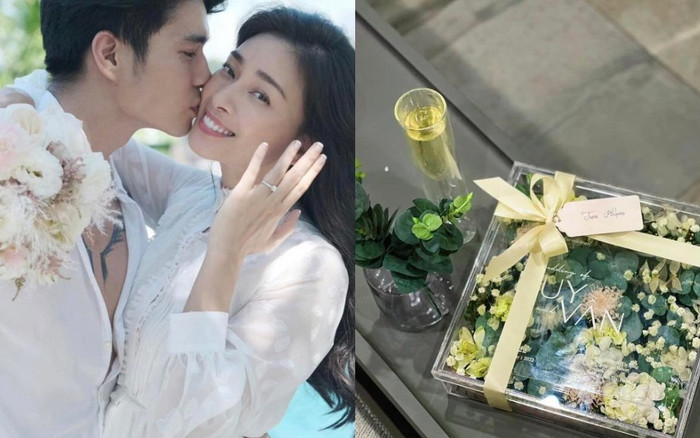 Lộ thiệp cưới của Ngô Thanh Vân và Huy Trần, thời gian địa điểm rõ ràng Ảnh 2