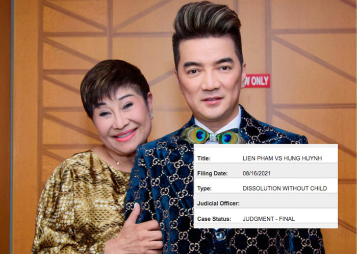 Đàm Vĩnh Hưng và bà xã Liên Phạm 