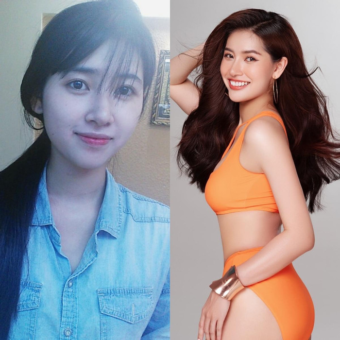 Người đẹp sở hữu nhan sắc 'không biết xấu là gì?' gọi tên Phạm Hoàng Thu Uyên. Được biết đến là hoa khôi công nghệ nên nhan sắc Thu Uyên luôn nằm trong hàng 'khủng long' với visual cực hút mắt. Người đẹp sở hữu đôi mắt to tròn long lanh, đường nét thanh tú cùng làn da trắng mịn. Thuở chưa chinh chiến tại MUV 2022, Thu Uyên đã rất xinh đẹp, nhưng phải công nhận nét đẹp trưởng thành quyến rũ vẫn không làm khó người đẹp.