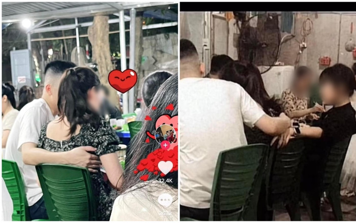 Xôn xao clip drama tình ái 'chim chuột với chồng bạn sau lưng ngay tại bàn ăn', nhiều bạn bè xung quanh Ảnh 2
