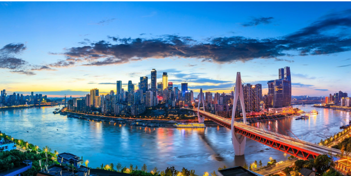 Toàn cảnh Triều Thiên Môn.