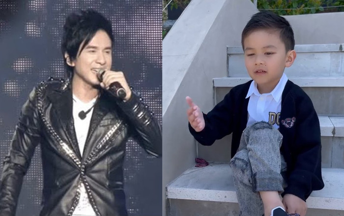 Con trai Đan Trường hát ca khúc nổi tiếng của bố, thần thái ra sao mà khiến dân mạng cười xỉu? Ảnh 2