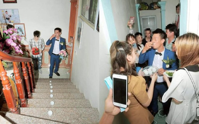 Xôn xao đám cưới 'nồng say' với màn thử thách và đáp lễ ngập rượu của đàng trai - đàng gái ở Hưng Yên Ảnh 2