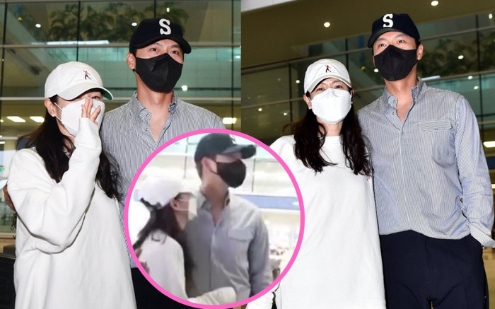 Hyun Bin - Son Ye Jin ôm ấp cực tình tứ, bà xã lộ vòng 2 bất thường, nghi vấn có 'tin vui' hậu trăng mật? Ảnh 2