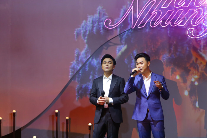 Cả hai thầy trò đã có màn song ca đầy truyền cảm và ngọt ngào
