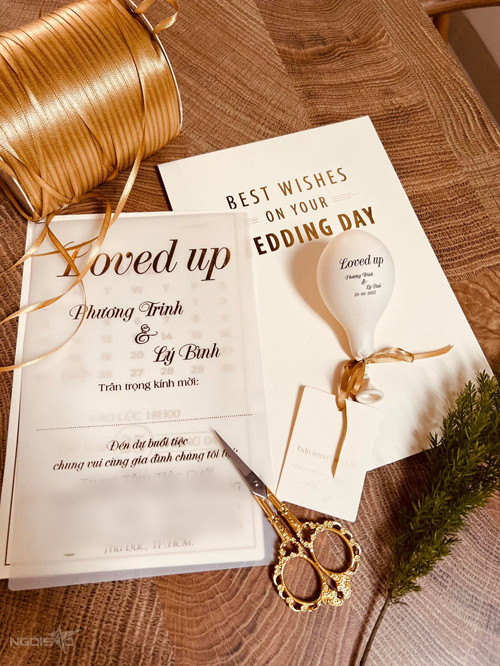 Sao Việt nào sở hữu mẫu thiệp cưới ấn tượng? Ảnh 7