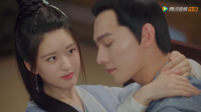 Dương Dương và Triệu Lộ Tư đóng cảnh tình cảm, netizen chê bai không khác gì 'tân binh mới vào nghề' Ảnh 9