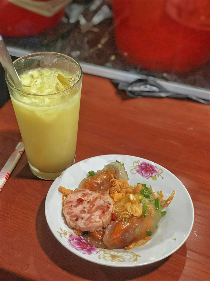 Bánh lọc trần tại chợ Đông Ba. Ảnh: Thanh Vân.