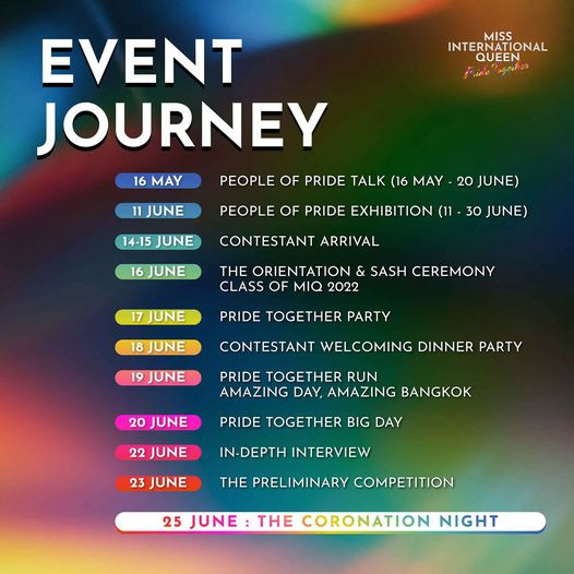 Miss International Queen công bố lịch trình mới: Trân Đài hừng hực quyết tâm giật vương miện Ảnh 2