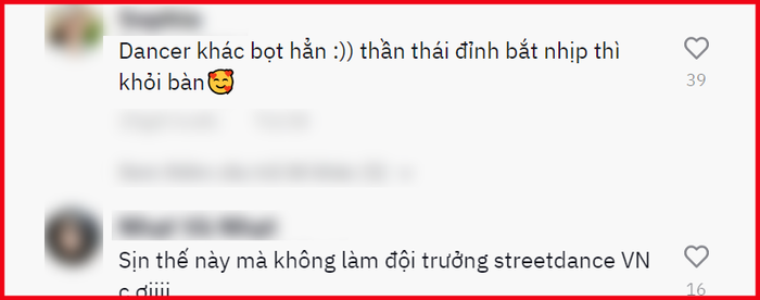 Cư dân mạng đã để lại rất nhiều lời khen dành cho Diệp Lâm Anh mỗi khi cô nàng quay trở về sở trường nhảy nhót của mình