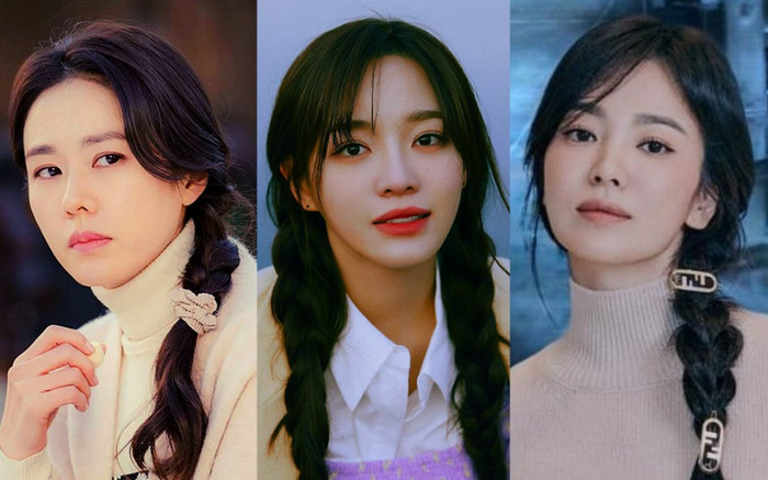 Top những diễn viên Hàn gây sốt với bím tóc: Song Hye Kyo - Son Ye Jin dẫn đầu xu hướng Ảnh 2