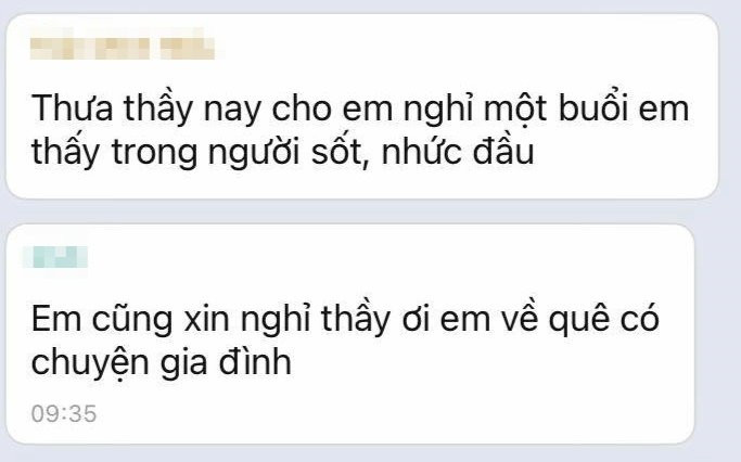Học trò nhắn tin xin phép nghỉ học, đọc câu trả lời của thầy giáo mà ai nấy đều ngã ngửa Ảnh 2