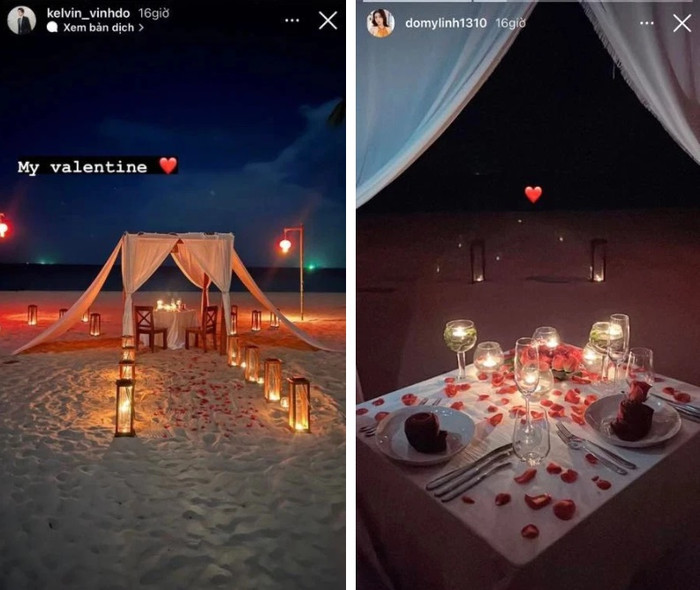 'Hint' hẹn hò của cặp đôi bị phát hiện cách đây chưa lâu.