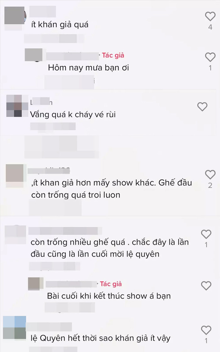 Tranh cãi đoạn clip show Lệ Quyên vắng khách, ghế ngồi thưa thớt: Thực hư ra sao? Ảnh 8