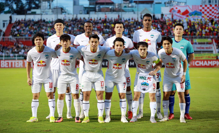 Trận thắng Sydney của HAGL đã giúp Việt Nam vượt Trung Quốc ở bảng xếp hạng châu Á. Ảnh: HAGL