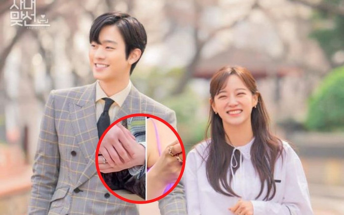 Kim Se Jeong và Ahn Hyo Seop bị phát hiện đeo nhẫn đôi, bùng nổ tin đồn phim giả tình thật Ảnh 2