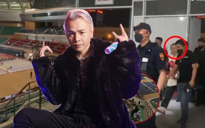 Không một khán giả vây quanh, Binz vẫn được chục vệ sĩ hộ tống? Ảnh 2