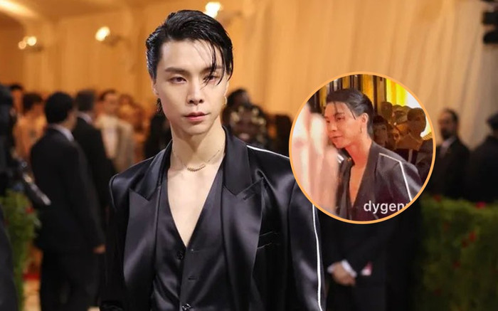 Là nam idol Kpop duy nhất tham dự MET Gala 2022 nhưng Johnny (NCT) lại khiến fan xót xa vì đoạn clip này Ảnh 2