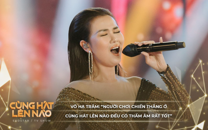 Võ Hạ Trâm: 'Những người chơi chiến thắng ở Cùng hát lên nào đều có thẩm âm rất tốt' Ảnh 2