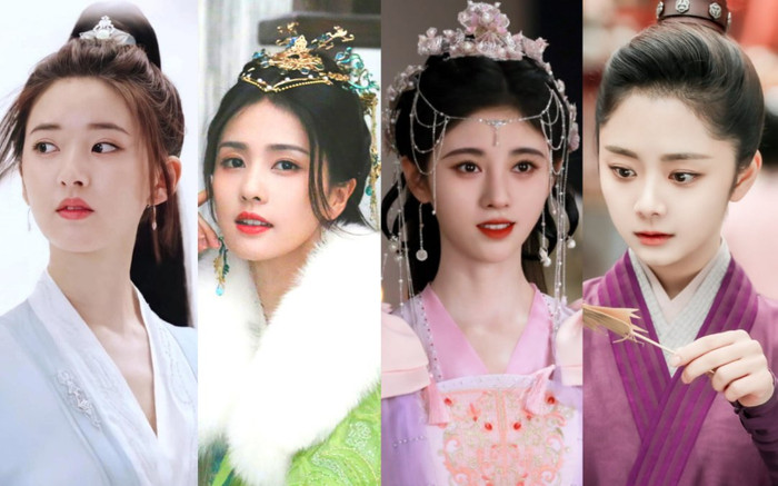 13 tiểu hoa mang thể chất Huyết Vũ Tinh Phong: Đàm Tùng Vận làm nền cho Triệu Lộ Tư - Bạch Lộc Ảnh 2