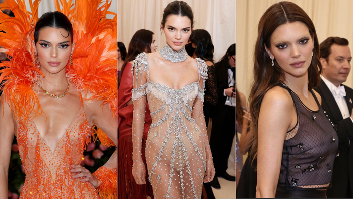 Đến 'gương mặt vạn người mê' của Kendall Jenner cũng bớt đẹp mấy phần vì không có lông mày Ảnh 3