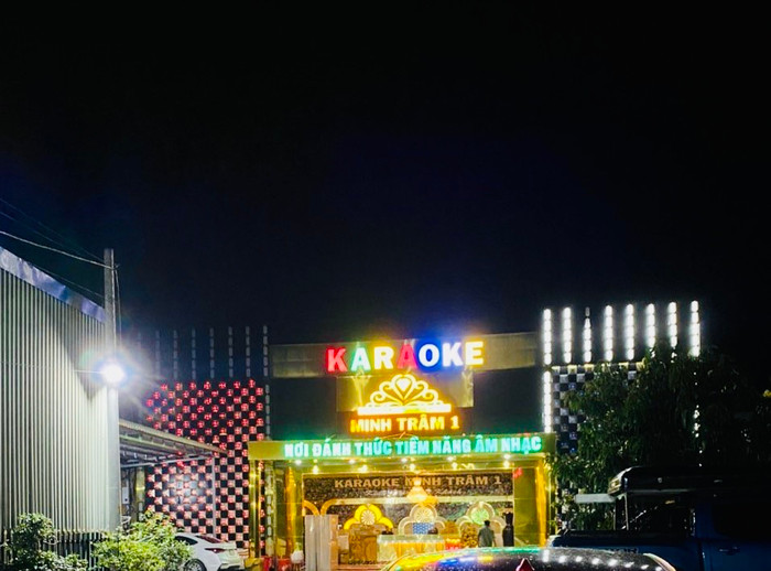 Quán karaoke nơi xảy ra vụ việc. Ảnh: Thanh Niên