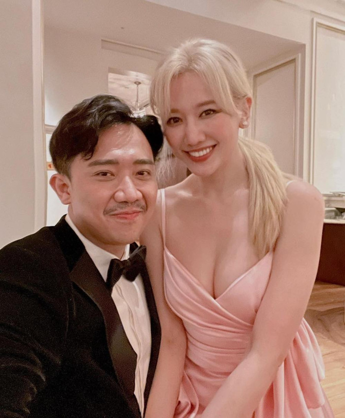 Hari Won cho biết cô và ông xã vẫn muốn tận hưởng cuộc sống vợ chồng son. 