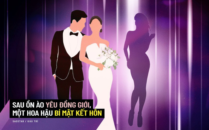 Sau ồn ào yêu đương đồng giới, một Hoa hậu Vbiz bất ngờ vướng nghi vấn bí mật kết hôn với chồng đại gia Ảnh 2