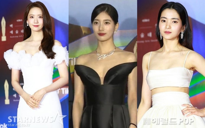 Thảm đỏ Baeksang 2022: Suzy chặt đẹp Kim Tae Ri - Kim Hye Soo ở sự kiện Ảnh 2
