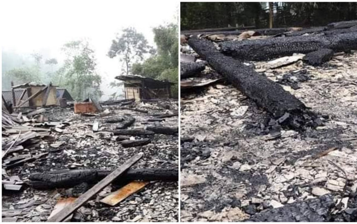 Cãi vã với chồng, vợ châm lửa đốt nhà, đốt cả nhà em chồng khiến tổng 3 ngôi nhà rực lửa Ảnh 2