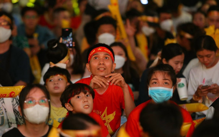 Không khí cổ vũ U23 Việt Nam tại TPHCM đang 'nóng' hơn bao giờ hết Ảnh 2