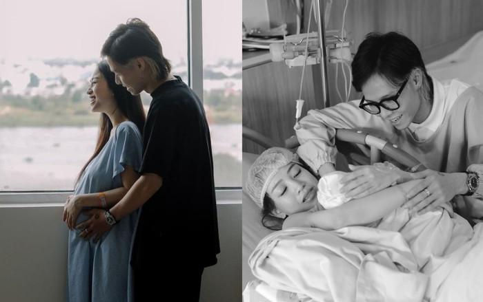 Loạt ảnh con gái đại gia Minh Nhựa hạ sinh nhóc tỳ thứ 2: Ngập tràn hạnh phúc và những giọt nước mắt Ảnh 2