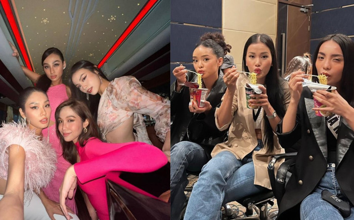 Hai hội bạn thân tại Miss Universe Vietnam 2022: Chứng minh gái đẹp thường chơi chung với nhau Ảnh 2