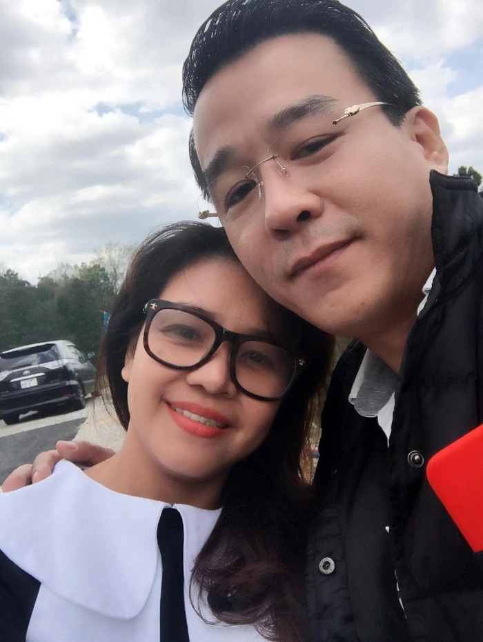 Chị Thanh Đào và chồng thuở còn mặn nồng