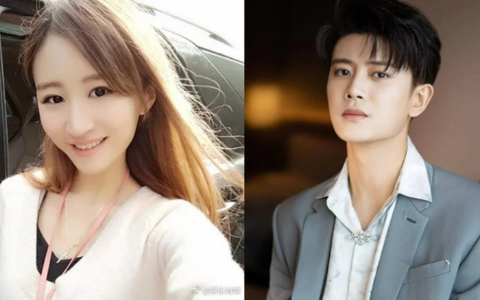 Nhậm Gia Luân và vợ.