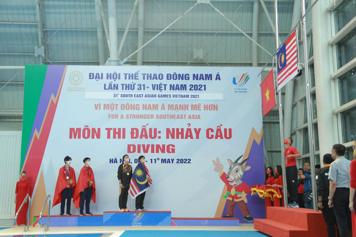 Như vậy, đoàn thể thao Malaysia đã có tổng cộng 3 tấm huy chương trong ngày thi đấu 8/5, trong đó có hai tấm huy chương Vàng. 