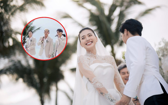 Fan bồi hồi khi thấy 365 tái hợp trên sân khấu hát mừng đám cưới Ngô Thanh Vân Ảnh 2