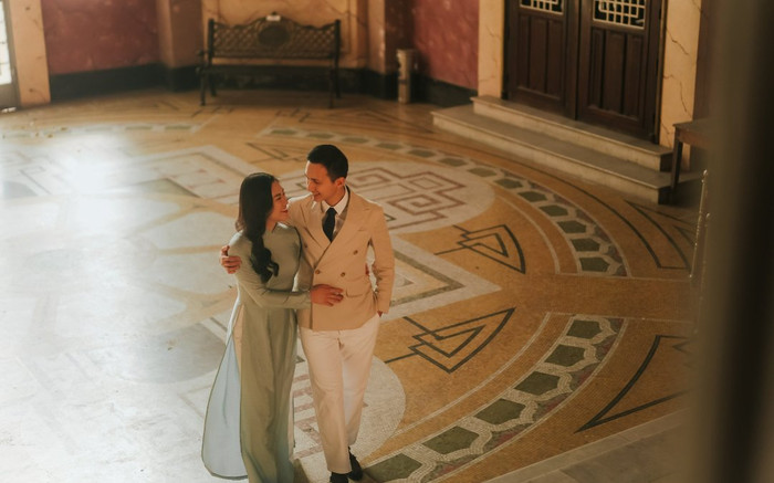 Xao xuyến bộ ảnh cưới tại ngôi trường mệnh danh là Đại học đẹp nhất ở Việt Nam Ảnh 2