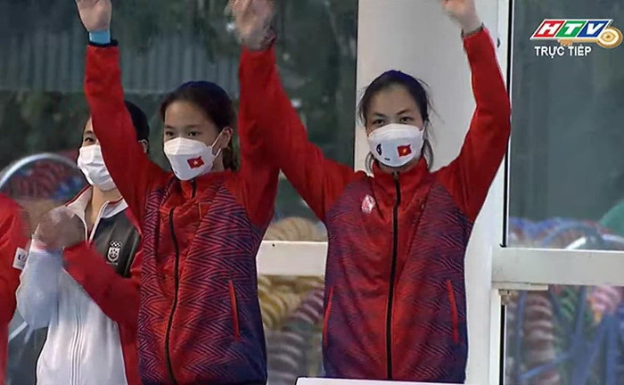 Cặp VĐV Mai Hồng Hạnh/Ngô Phương Mai mang về cho Việt Nam tấm HCB thứ 2 tại SEA Games 31.