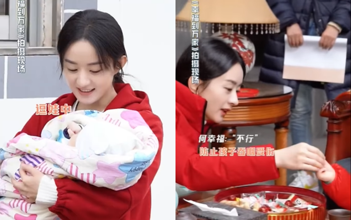 Triệu Lệ Dĩnh khiến fan nghẹn ngào với hành động chăm bạn diễn nhí ở hậu trường Ảnh 3