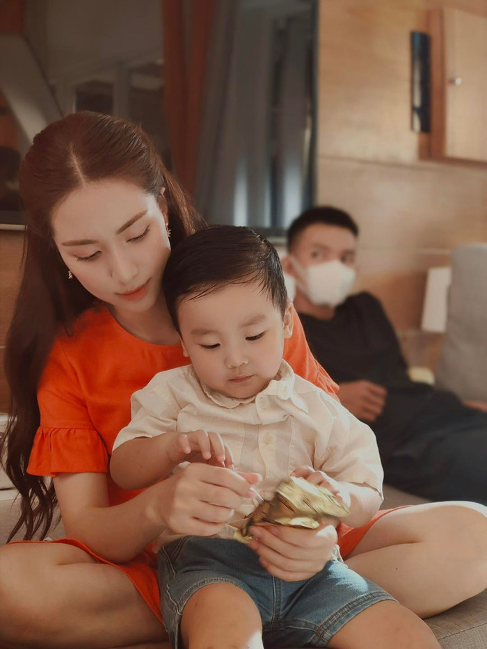 Bo là điểm tựa tinh thần cho mẹ Hòa.