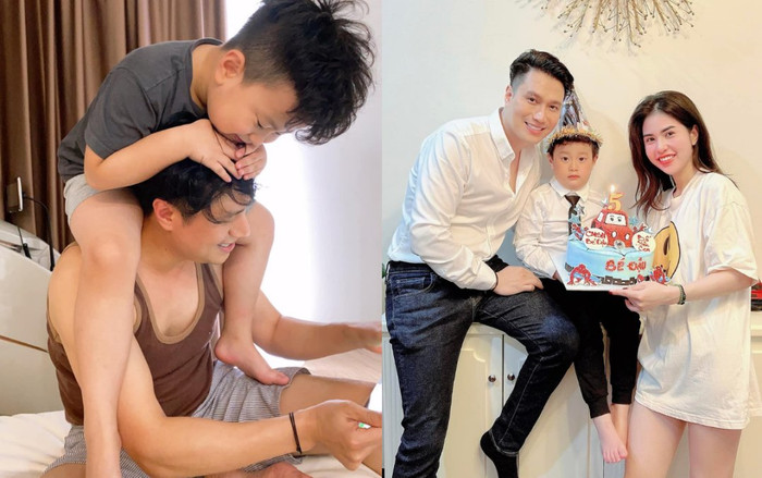 Việt Anh khoe ảnh nhí nhố bên quý tử, vô tình tiết lộ mối quan hệ hiện tại với vợ cũ Ảnh 2