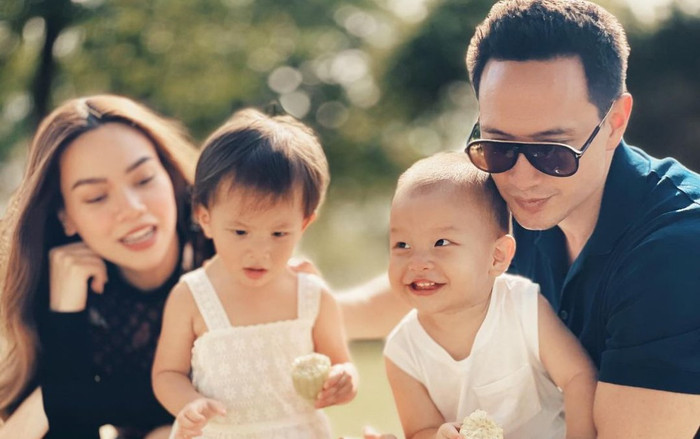 Cặp song sinh Lisa-Leon bị ốm, Hồ Ngọc Hà xót xa: 'Mẹ không muốn làm gì luôn' Ảnh 2