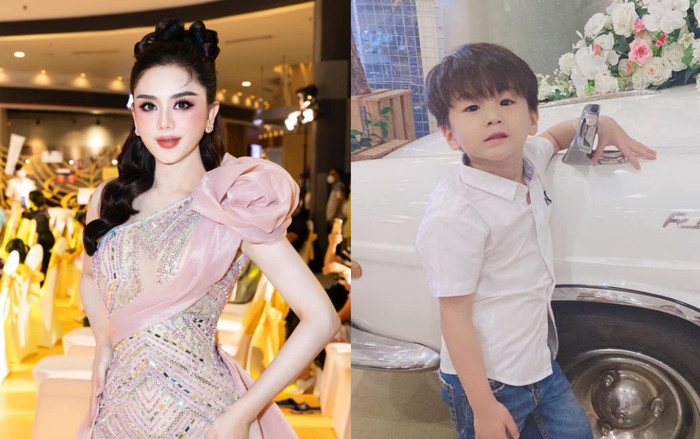 Quý tử nhà Lâm Khánh Chi lớn phổng phao, netizen trầm trồ vì giống như đúc chồng cũ nữ ca sĩ Ảnh 2