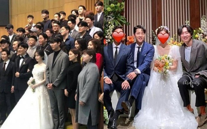 Đi đám cưới bạn thân nhưng những mỹ nam Kbiz này lại chiếm hết 'spotlight' của nhân vật chính Ảnh 2