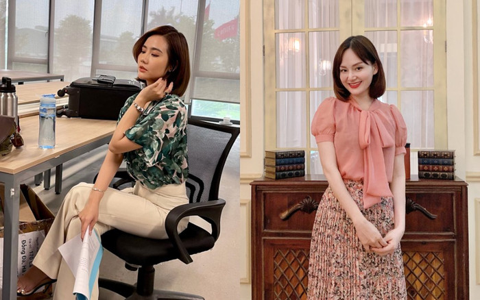 So kè thời trang của Lan Phương và Huyền Lizzie trong 'Thương ngày nắng về' Ảnh 2